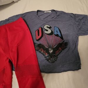 Project Social T USA top